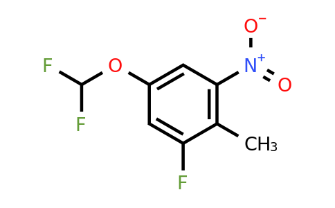 1806335-14-7 | 4-Difluoromethoxy-2-fluoro-6-nitrotoluene