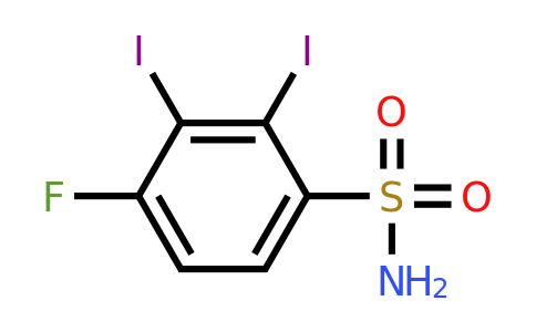 1806335-41-0 | 2,3-Diiodo-4-fluorobenzenesulfonamide