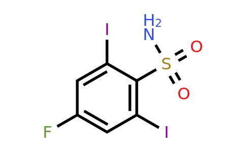 1806335-50-1 | 2,6-Diiodo-4-fluorobenzenesulfonamide