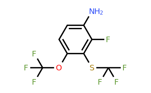 1806335-73-8 | 2-Fluoro-4-trifluoromethoxy-3-(trifluoromethylthio)aniline