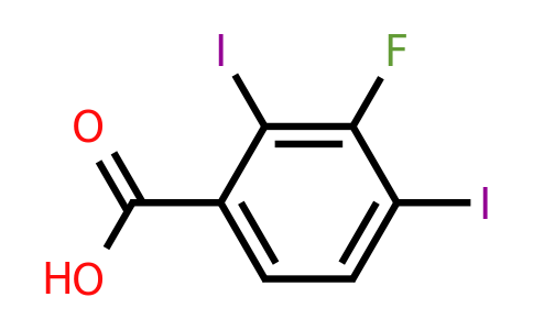 1806335-76-1 | 2,4-Diiodo-3-fluorobenzoic acid