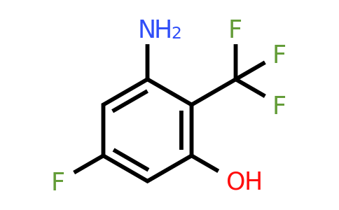 1806335-87-4 | 5-Fluoro-3-hydroxy-2-(trifluoromethyl)aniline