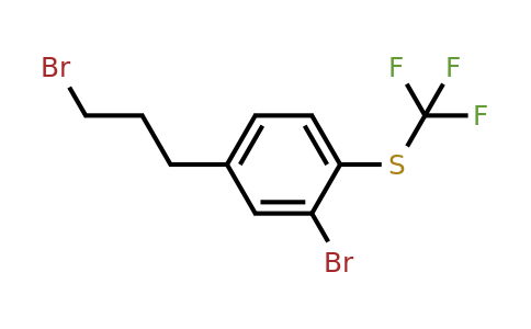 1806336-29-7 | 1-Bromo-5-(3-bromopropyl)-2-(trifluoromethylthio)benzene