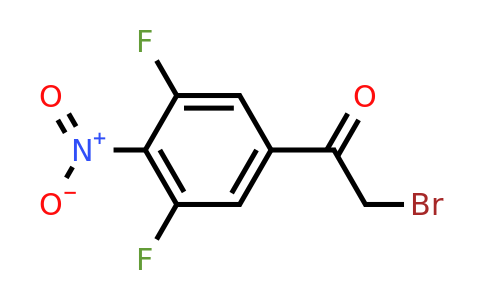 1806336-61-7 | 3',5'-Difluoro-4'-nitrophenacyl bromide