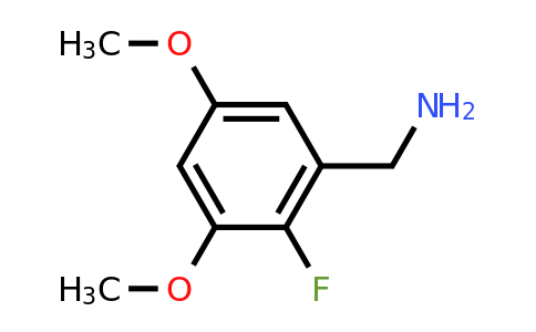 1806336-79-7 | 3,5-Dimethoxy-2-fluorobenzylamine