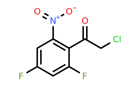 1806336-89-9 | 2',4'-Difluoro-6'-nitrophenacyl chloride