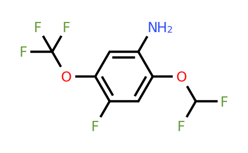 1806337-13-2 | 2-Difluoromethoxy-4-fluoro-5-(trifluoromethoxy)aniline