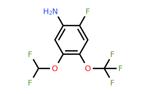 1806337-37-0 | 5-Difluoromethoxy-2-fluoro-4-(trifluoromethoxy)aniline