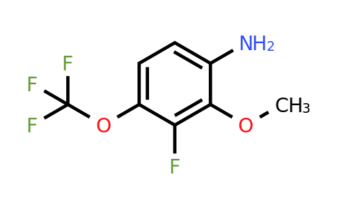 1806337-47-2 | 3-Fluoro-2-methoxy-4-(trifluoromethoxy)aniline