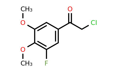 1806337-56-3 | 3',4'-Dimethoxy-5'-fluorophenacyl chloride