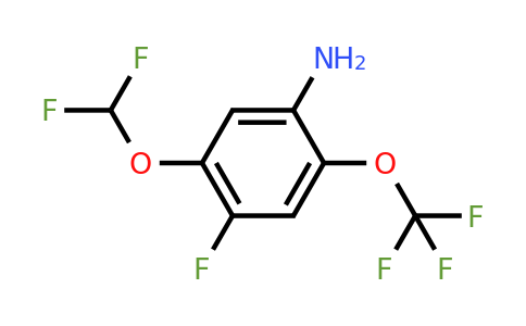 1806337-57-4 | 5-Difluoromethoxy-4-fluoro-2-(trifluoromethoxy)aniline