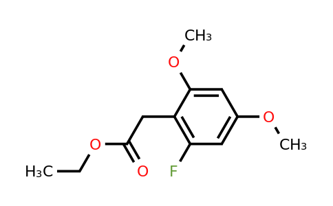 1806337-63-2 | Ethyl 2,4-dimethoxy-6-fluorophenylacetate