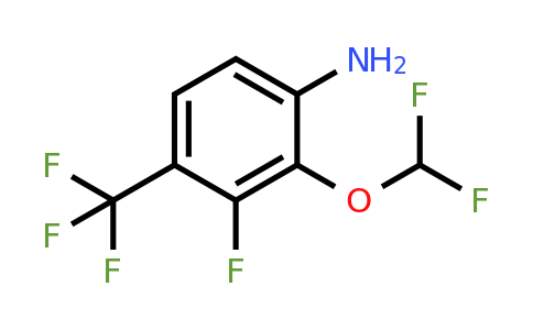 1806337-70-1 | 2-Difluoromethoxy-3-fluoro-4-(trifluoromethyl)aniline