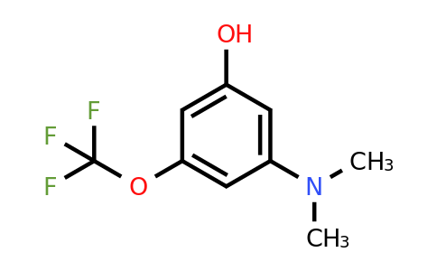 1806337-71-2 | 3-Dimethylamino-5-(trifluoromethoxy)phenol