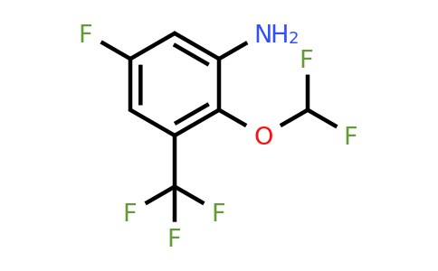 1806337-81-4 | 2-Difluoromethoxy-5-fluoro-3-(trifluoromethyl)aniline