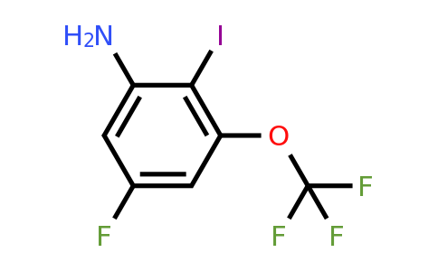 1806337-94-9 | 5-Fluoro-2-iodo-3-(trifluoromethoxy)aniline
