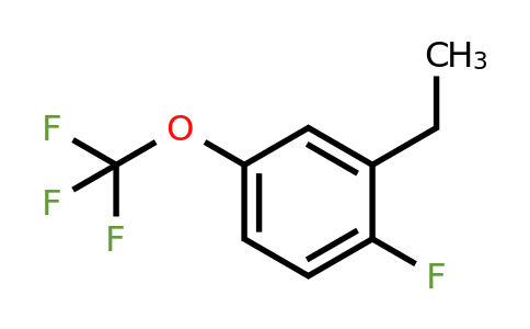 1806339-15-0 | 1-Ethyl-2-fluoro-5-(trifluoromethoxy)benzene