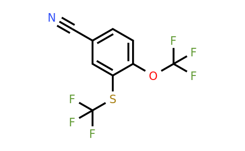 1806339-18-3 | 4-Trifluoromethoxy-3-(trifluoromethylthio)benzonitrile