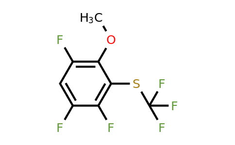 1806339-34-3 | 3,4,6-Trifluoro-2-(trifluoromethylthio)anisole