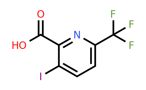 3-Iodo-6-(trifluoromethyl)picolinic acid