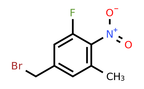 1806339-60-5 | 3-Fluoro-5-methyl-4-nitrobenzyl bromide