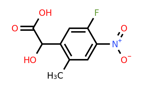 1806339-86-5 | 5-Fluoro-2-methyl-4-nitromandelic acid