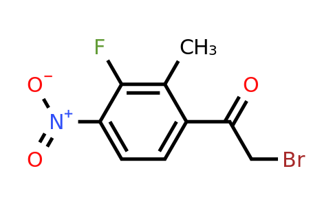 1806339-90-1 | 3'-Fluoro-2'-methyl-4'-nitrophenacyl bromide