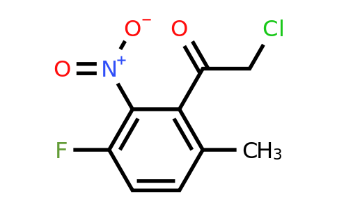1806340-03-3 | 3'-Fluoro-6'-methyl-2'-nitrophenacyl chloride