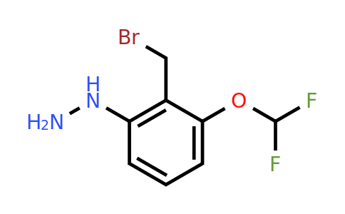 1806341-75-2 | 2-(Difluoromethoxy)-6-hydrazinylbenzylbromide