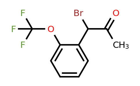 1806344-25-1 | 1-Bromo-1-(2-(trifluoromethoxy)phenyl)propan-2-one