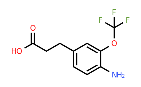 1806345-77-6 | 3-(4-Amino-3-(trifluoromethoxy)phenyl)propanoic acid
