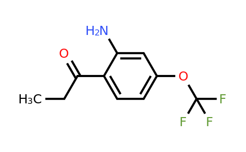 1806345-88-9 | 1-(2-Amino-4-(trifluoromethoxy)phenyl)propan-1-one