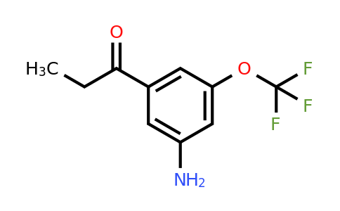 1806345-91-4 | 1-(3-Amino-5-(trifluoromethoxy)phenyl)propan-1-one