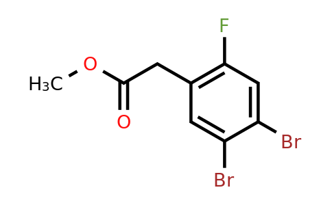 1806346-03-1 | Methyl 4,5-dibromo-2-fluorophenylacetate