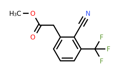 1806346-14-4 | Methyl 2-cyano-3-(trifluoromethyl)phenylacetate