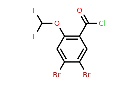 1806346-21-3 | 4,5-Dibromo-2-(difluoromethoxy)benzoyl chloride