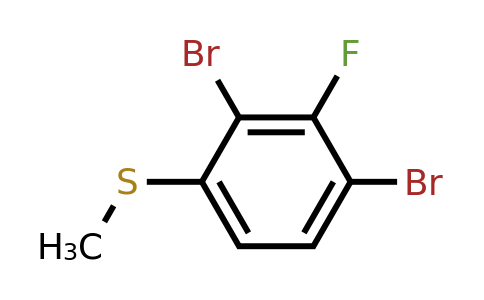 1806346-30-4 | 2,4-Dibromo-3-fluorothioanisole