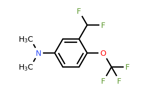 1806346-32-6 | 5-Dimethylamino-2-(trifluoromethoxy)benzodifluoride