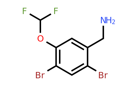 1806346-35-9 | 2,4-Dibromo-5-(difluoromethoxy)benzylamine