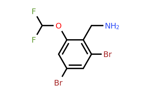 1806346-44-0 | 2,4-Dibromo-6-(difluoromethoxy)benzylamine