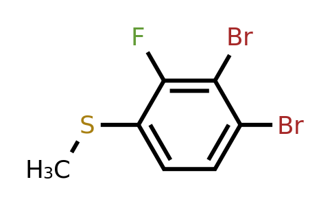 1806346-45-1 | 3,4-Dibromo-2-fluorothioanisole
