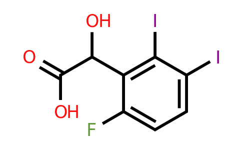 1806346-56-4 | 2,3-Diiodo-6-fluoromandelic acid