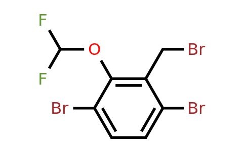 1806346-65-5 | 3,6-Dibromo-2-(difluoromethoxy)benzyl bromide