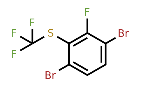 1806347-18-1 | 1,4-Dibromo-2-fluoro-3-(trifluoromethylthio)benzene