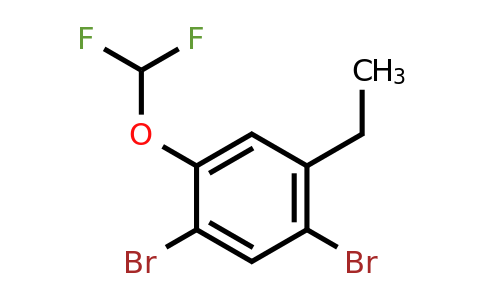1806347-23-8 | 1,5-Dibromo-2-difluoromethoxy-4-ethylbenzene