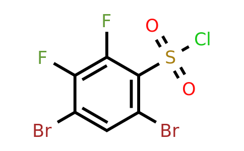 1806347-25-0 | 4,6-Dibromo-2,3-difluorobenzenesulfonyl chloride