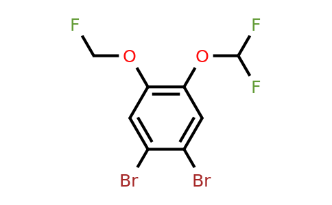 1806347-55-6 | 1,2-Dibromo-4-difluoromethoxy-5-(fluoromethoxy)benzene
