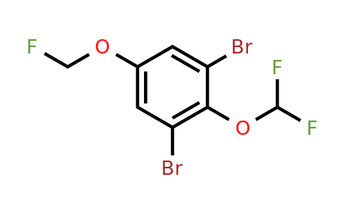 1806347-65-8 | 1,3-Dibromo-2-difluoromethoxy-5-(fluoromethoxy)benzene