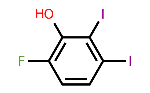 1806347-66-9 | 2,3-Diiodo-6-fluorophenol