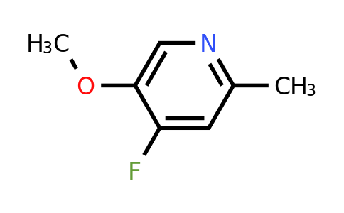 4-Fluoro-5-methoxy-2-methylpyridine